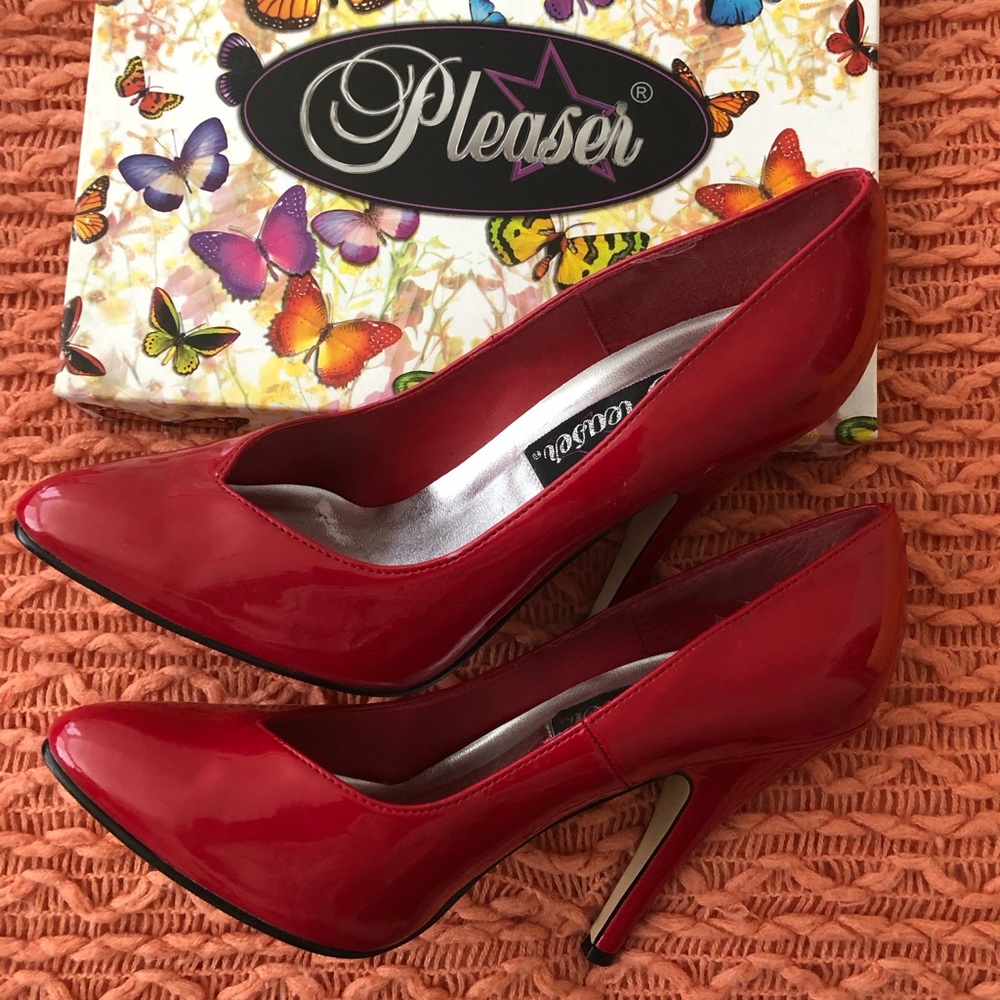 Red high heels